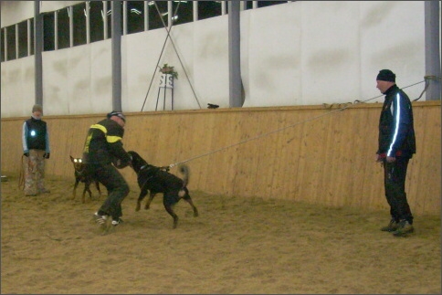 Training in Finland 12/2007